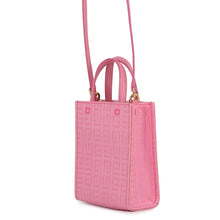 Load image into Gallery viewer, Givenchy G Tote Mini Vertical 2WAY Bag Bright PinkBB50R9B1GT-670 PVC Leather
