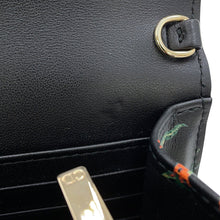 Load image into Gallery viewer, Dior Karo Chain Wallet Black/MulticolorS5134OBQJ_M911 Leather
