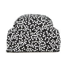 将图像加载到图库查看器中，CELINE Design Print Backpack Black/White188382BHR.38AW Nylon Canvas Leather Size Medium
