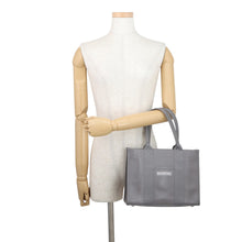 将图像加载到图库查看器中，BALENCIAGA Hardware 2WAY Bag Dark Gray6714022103A1404 Leather Canvas Size Small
