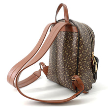 将图像加载到图库查看器中，BURBERRY TBMonogram Backpack Brown/Multicolor8019346 PVC Leather
