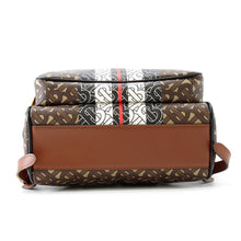 将图像加载到图库查看器中，BURBERRY TBMonogram Backpack Brown/Multicolor8019346 PVC Leather
