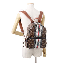 将图像加载到图库查看器中，BURBERRY TBMonogram Backpack Brown/Multicolor8019346 PVC Leather
