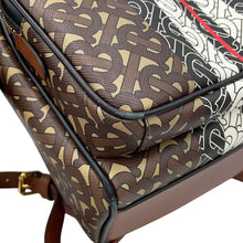 将图像加载到图库查看器中，BURBERRY TBMonogram Backpack Brown/Multicolor8019346 PVC Leather
