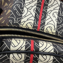 将图像加载到图库查看器中，BURBERRY TBMonogram Backpack Brown/Multicolor8019346 PVC Leather
