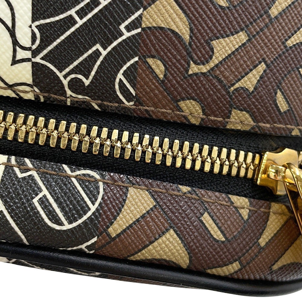 BURBERRY TBMonogram Backpack Brown/Multicolor8019346 PVC Leather