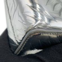 将图像加载到图库查看器中，PRADA Shopping bag Silver2VG113 BrushedLeather Canvas
