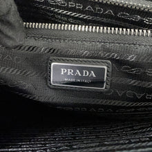 将图像加载到图库查看器中，PRADA Shopping bag Silver2VG113 BrushedLeather Canvas
