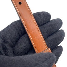 Load image into Gallery viewer, CELINE Mini Buzzas Triomphe Shoulder Tan196702BZJ.04LU PVC Leather
