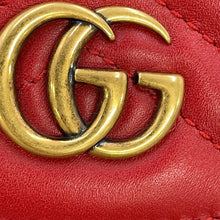Load image into Gallery viewer, GUCCI GG Marmont Backpack Red528129 DRW4T 6433 Leather

