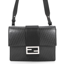 Load image into Gallery viewer, FENDI Flat Bucket Pochette Black7VA524AGLP Leather
