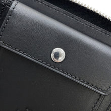 Load image into Gallery viewer, Berluti Itauba Square Compact Wallet Dark Gray Leather
