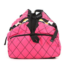 Load image into Gallery viewer, PRADA Backpack Black/Fuchsia/Multicolor2VZ136 Nylon Leather
