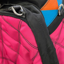 Load image into Gallery viewer, PRADA Backpack Black/Fuchsia/Multicolor2VZ136 Nylon Leather
