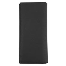 Load image into Gallery viewer, PRADA triangle logo long wallet Black2MV836_QHH_F0002 Saffiano LeatherCalf Leather
