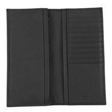 Load image into Gallery viewer, PRADA triangle logo long wallet Black2MV836_QHH_F0002 Saffiano LeatherCalf Leather
