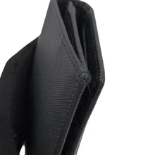 Load image into Gallery viewer, PRADA triangle logo long wallet Black2MV836_QHH_F0002 Saffiano LeatherCalf Leather
