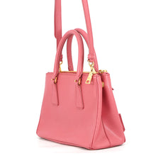 将图像加载到图库查看器中，PRADA Galleria 2WAYBag PinkBN2316 Leather
