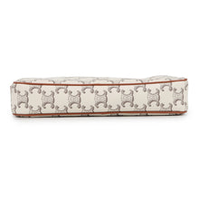 将图像加载到图库查看器中，CELINE Triomphe Logo Shoulder Ivory/Brown194502 PVC Leather Size Medium
