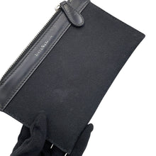 Load image into Gallery viewer, BALENCIAGA NavyCabas Black390346AQ38N1000 Canvas Leather Size XS
