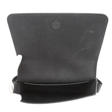 Load image into Gallery viewer, CELINE Triomphe Flap Shoulder Black/Brown111592ETH.38SI PVC Leather
