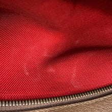 Load image into Gallery viewer, GUCCI Interlocking G Houndstooth 2-Way Bag Red/Multicolor644994 Canvas Leather
