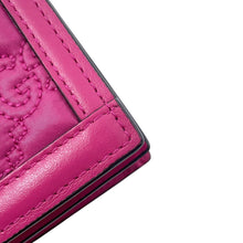 将图像加载到图库查看器中，GUCCI GGMatelasse Mini Shoulder Bag Pink723777 Nylon Leather
