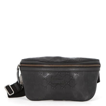 Load image into Gallery viewer, GUCCI GG Imprime Crossbody Bag Black233269 GG Imprime Leather
