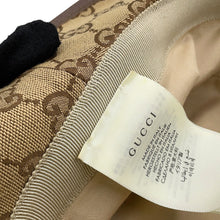Load image into Gallery viewer, GUCCI GG Canvas bucket hat Size M/58㎝ Beige/Brown576587 4HG62 2564 Canvas Leather
