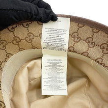 Load image into Gallery viewer, GUCCI GG Canvas bucket hat Size M/58㎝ Beige/Brown576587 4HG62 2564 Canvas Leather
