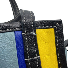 Load image into Gallery viewer, BALENCIAGA Bazar XXS 2WAYBag Black/Multicolor513988 Leather
