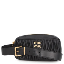 Load image into Gallery viewer, MIUMIU Materasse Clutch Bag Black5BF122_N88_F0002 Leather
