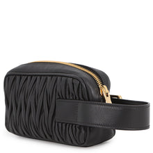 Load image into Gallery viewer, MIUMIU Materasse Clutch Bag Black5BF122_N88_F0002 Leather
