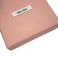 Load image into Gallery viewer, MIUMIU Crystal Bracelet Intreccio Bracelet Pink5IB320_2D8K_F0028 Nappa Leather
