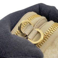 Load image into Gallery viewer, PRADA Triangle W Mini Pouch 2WAY Bag Beige1NR015 Fur Leather
