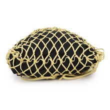 Load image into Gallery viewer, PRADA Mesh Tote Bag Yellow/Black1BC072 Leather Nylon
