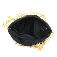 Load image into Gallery viewer, PRADA Mesh Tote Bag Yellow/Black1BC072 Leather Nylon
