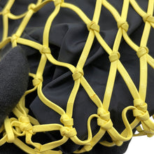 Load image into Gallery viewer, PRADA Mesh Tote Bag Yellow/Black1BC072 Leather Nylon
