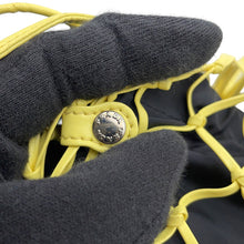 Load image into Gallery viewer, PRADA Mesh Tote Bag Yellow/Black1BC072 Leather Nylon
