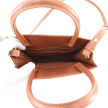 将图像加载到图库查看器中，LOEWE Standard A5 Tote 2-Way Bag BrownA933S30X01 Leather
