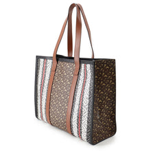Load image into Gallery viewer, BURBERRY TBMonogram Tote Bag Brown/Multicolor80193831 PVC Leather
