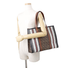 Load image into Gallery viewer, BURBERRY TBMonogram Tote Bag Brown/Multicolor80193831 PVC Leather
