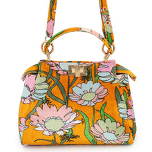 Load image into Gallery viewer, FENDI Peekaboo Iconic 2WAY Bag Orange/Multicolor8BN244ACWCF1B1P Velour Size Mini

