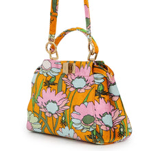 Load image into Gallery viewer, FENDI Peekaboo Iconic 2WAY Bag Orange/Multicolor8BN244ACWCF1B1P Velour Size Mini
