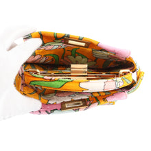 Load image into Gallery viewer, FENDI Peekaboo Iconic 2WAY Bag Orange/Multicolor8BN244ACWCF1B1P Velour Size Mini
