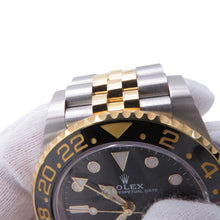 Load image into Gallery viewer, ROLEX GMT Master II W40mm Stainless Steel K18YG Black Dial126713GRNR
