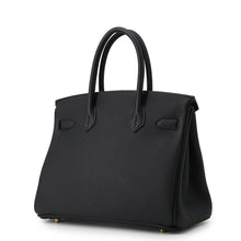 将图像加载到图库查看器中，HERMES Birkin Black Togo Leather Size 30
