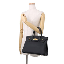 将图像加载到图库查看器中，HERMES Birkin Black Togo Leather Size 30
