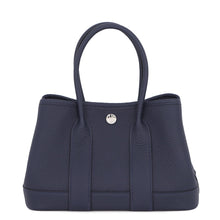 将图像加载到图库查看器中，HERMES Neo Garden blue navy Negonda Leather Size 23
