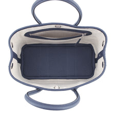将图像加载到图库查看器中，HERMES Neo Garden blue navy Negonda Leather Size 23
